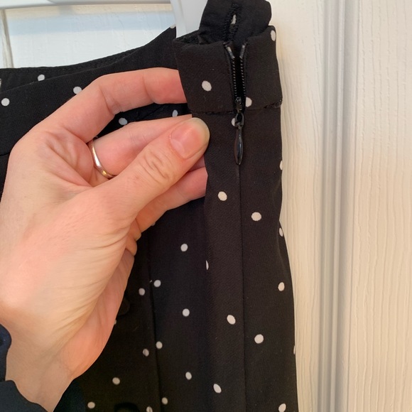 Jupe noire à pois blancs - Picture 5 of 5